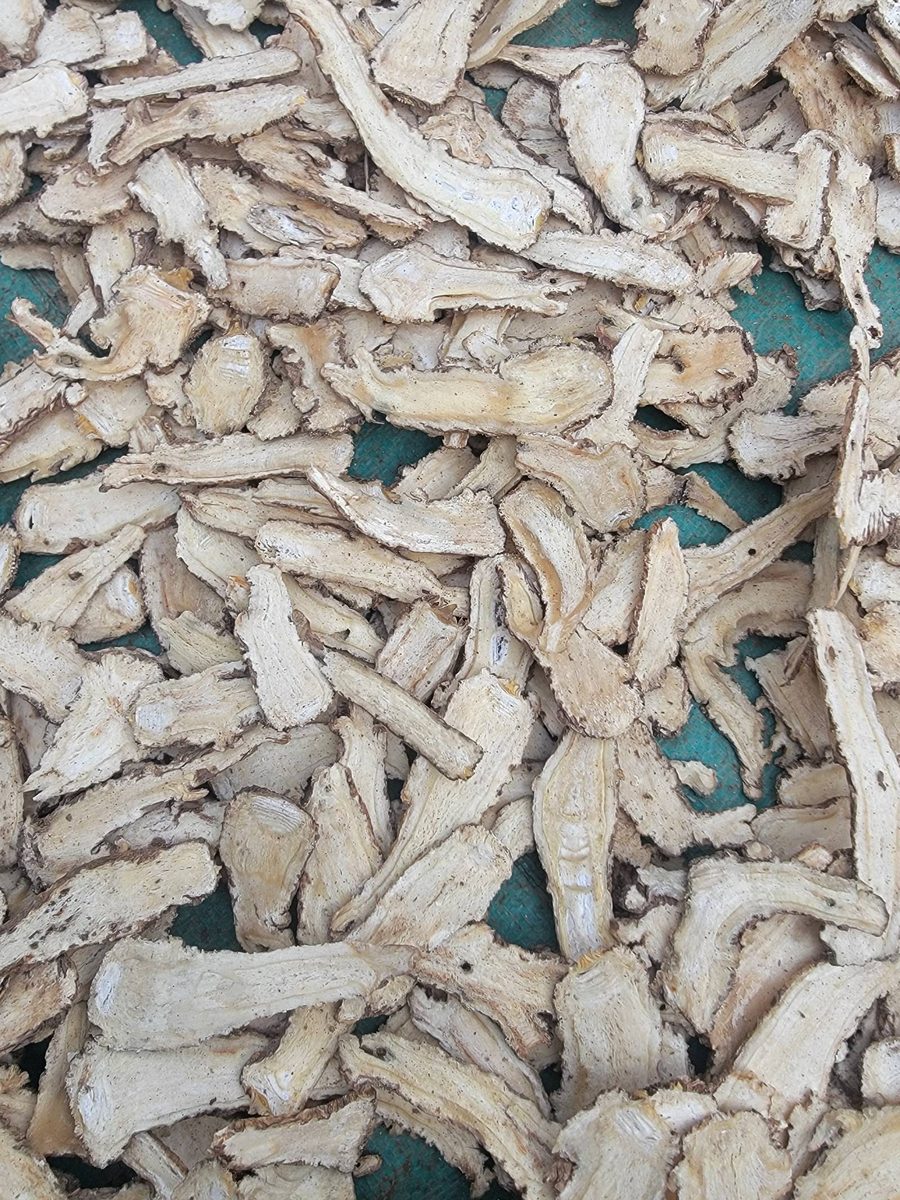 岷归当归切片特写 - 天成中药材合作社当归片批发现货